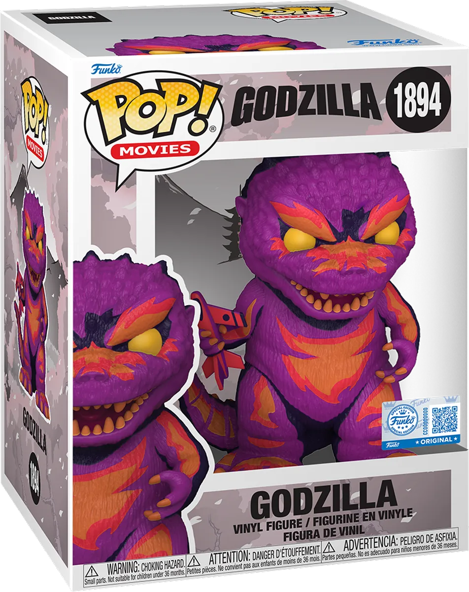 FUN87207 Godzilla - Godzilla (Retro-Futurism) US Exclusive Pop! Premium Vinyl [RS] - Funko - Titan Pop Culture