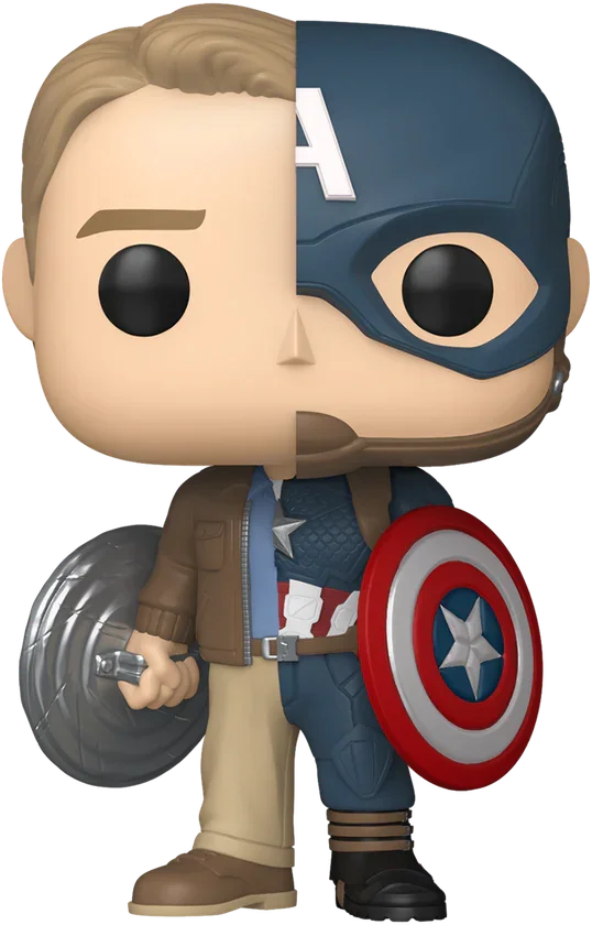 FUN87222 Marvel: Infinity Saga - Steve Rogers/Captain America US Exclusive Pop! Vinyl [RS] - Funko - Titan Pop Culture