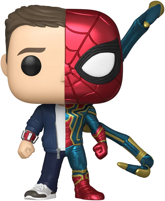 FUN87223 Marvel: Infinity Saga - Peter Parker/Iron Spider US Exclusive Pop! Vinyl [RS] - Funko - Titan Pop Culture