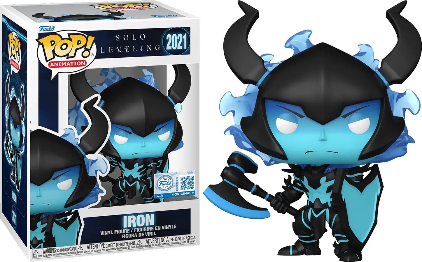 FUN87235BUNDLE Solo Leveling - Iron US Exclusive Pop! Vinyl Chase Bundle / Case [RS] - Funko - Titan Pop Culture