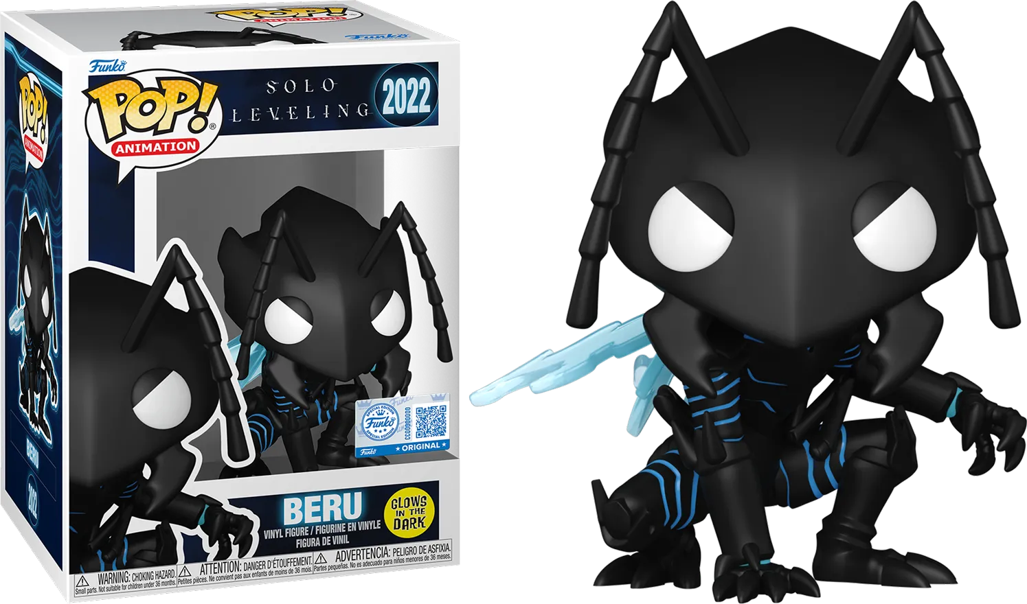 FUN87236 Solo Leveling - Beru US Exclusive Pop! Vinyl [RS] - Funko - Titan Pop Culture