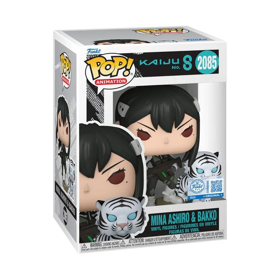 FUN87239 Kaiju No. 8 - Mina & Bakko US Exclusive Pop! Vinyl [RS] - Funko - Titan Pop Culture