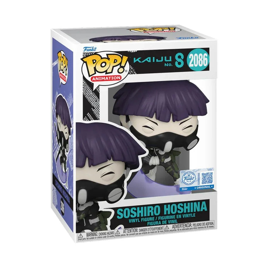 FUN87240 Kaiju No. 8 - Soshiro Hoshina US Exclusive Pop! Vinyl [RS] - Funko - Titan Pop Culture