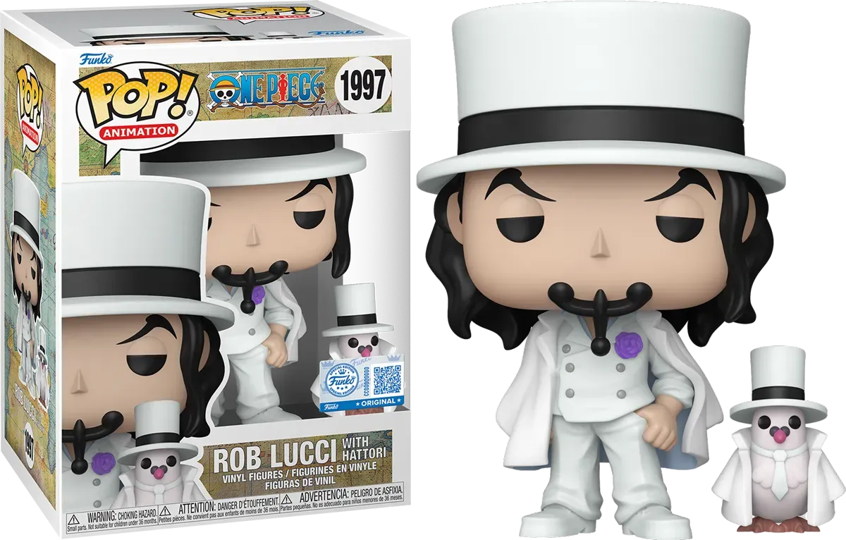 FUN87245BUNDLE One Piece - Rob Lucci US Exclusive Pop! Vinyl Chase Bundle / Case [RS] - Funko - Titan Pop Culture