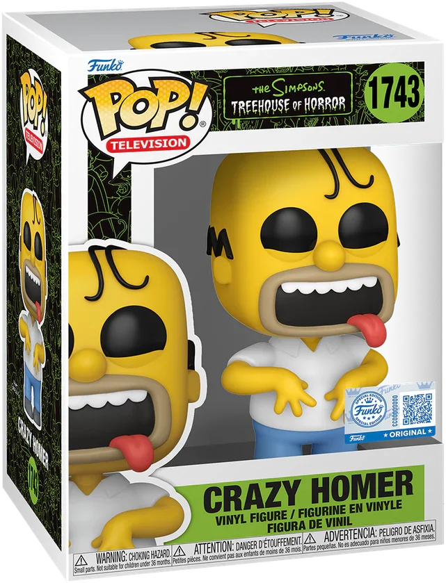 Los Simpson: La casa-árbol del terror - Homero el Loco, vinilo exclusivo para EE. UU. [RS]