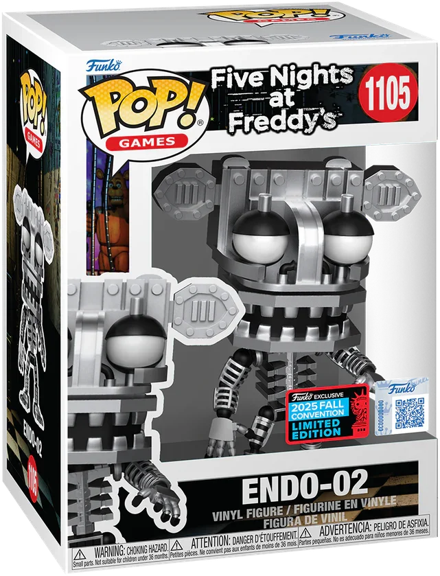 Five Nights at Freddy's - Endo-02 Pop! Vinyl 2025 NYCC Exclusive [RS]