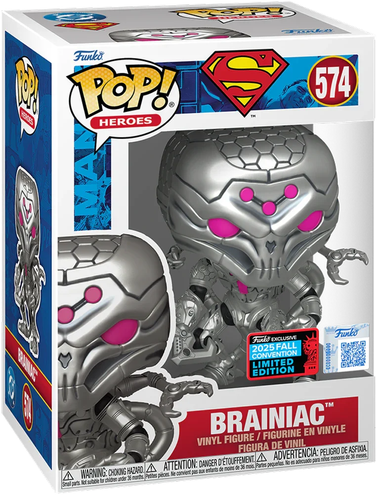 DC - Brainiac Pop! Vinyl 2025 NYCC Exclusive [RS]
