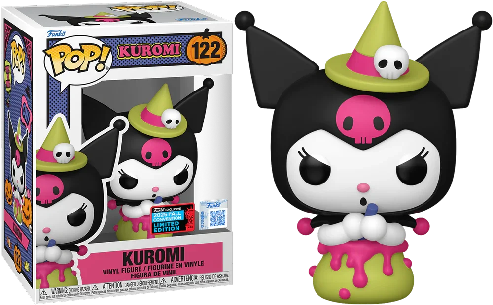 Sanrio - Kuromi in Pot Pop! Vinyl 2025 NYCC Exclusive [RS]