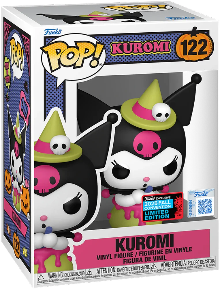 Sanrio - Kuromi in Pot Pop! Vinyl 2025 NYCC Exclusive [RS]