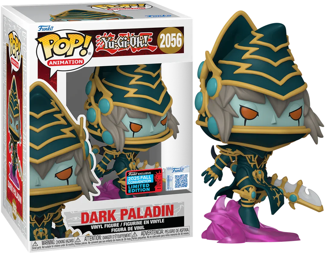 Yu-Gi-Oh! - Paladín Oscuro con Espada Pop! Vinilo 2025 Exclusivo de NYCC [RS]