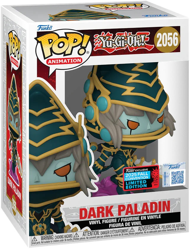 Yu-Gi-Oh! - Dark Paladin with Sword Pop! Vinyl 2025 NYCC Exclusive [RS]