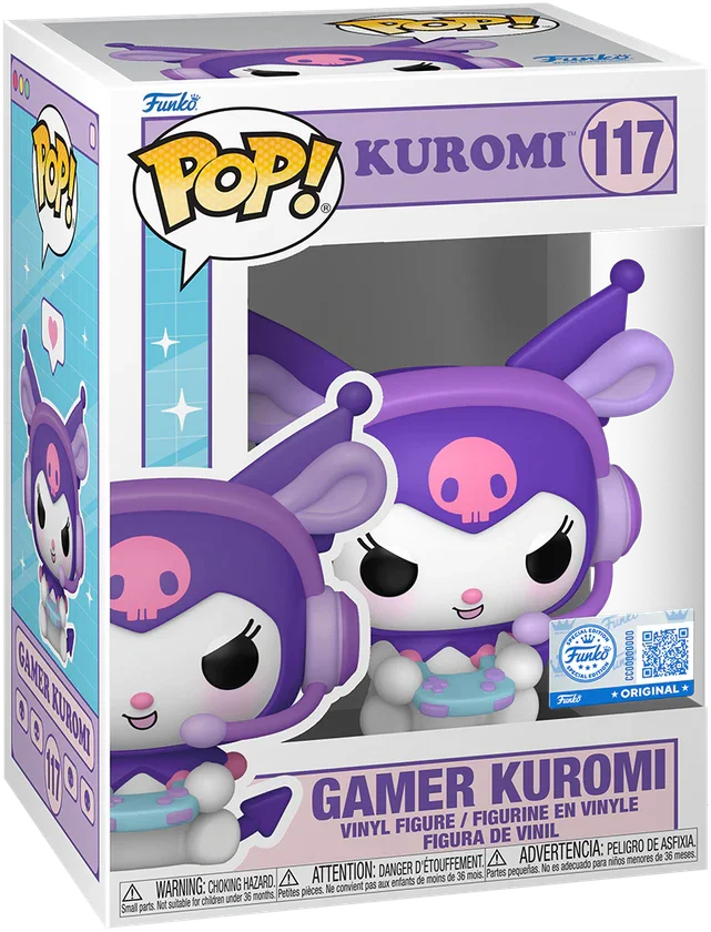 FUN88146 Sanrio - Gamer Kuromi US Exclusive Pop! Vinyl [RS] - Funko - Titan Pop Culture