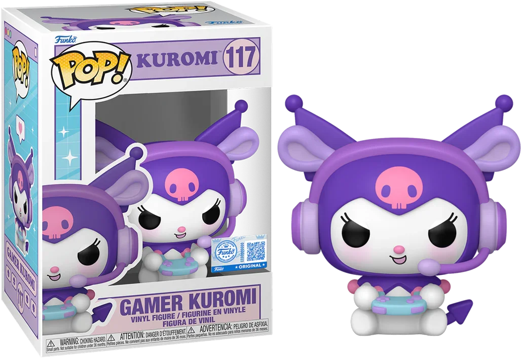 FUN88146 Sanrio - Gamer Kuromi US Exclusive Pop! Vinyl [RS] - Funko - Titan Pop Culture