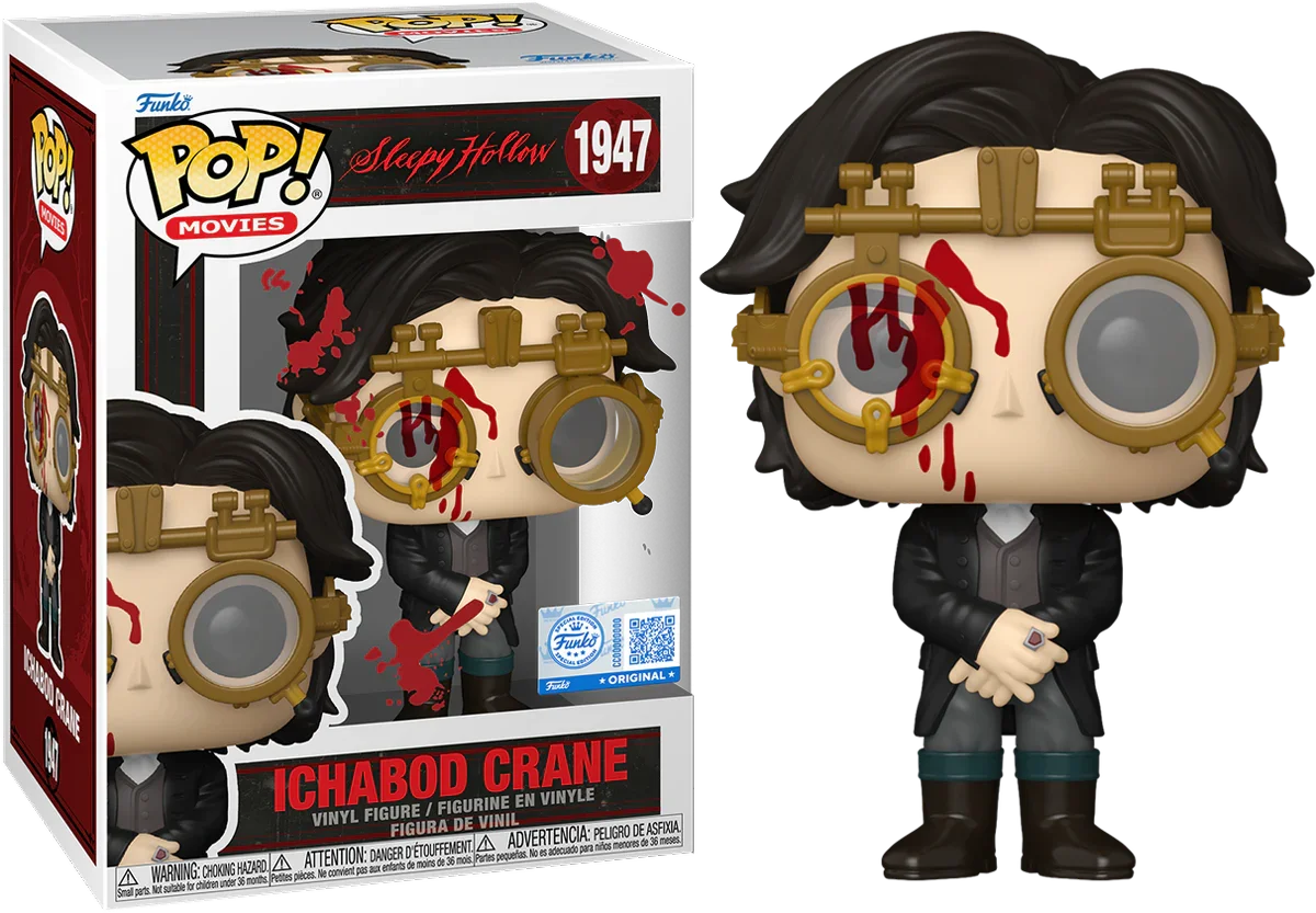 Sleepy Hollow - Ichabod Crane (Dañado por la batalla) Vinilo Pop! Exclusivo de EE. UU. [RS]