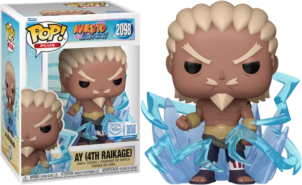 Naruto - Ay (4th Raikage) US Exclusive Pop! Vinyl - Chase Bundle [RS]