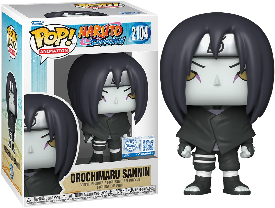 Naruto - Orochimaru (Sannin) Vinilo Pop! Exclusivo de EE. UU. [RS]