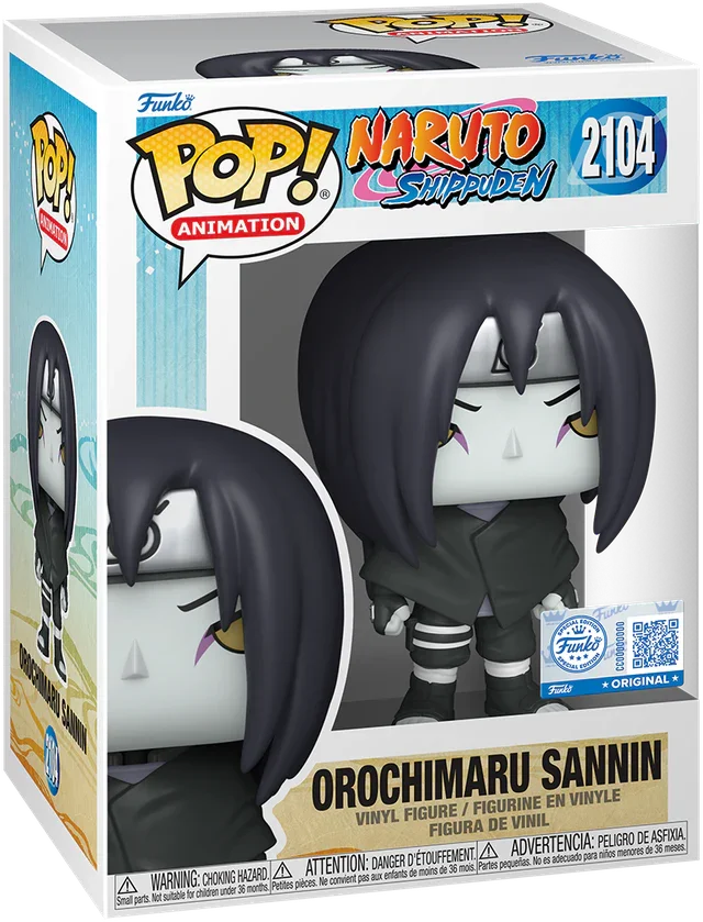 Naruto - Orochimaru (Sannin) Vinilo Pop! Exclusivo de EE. UU. [RS]