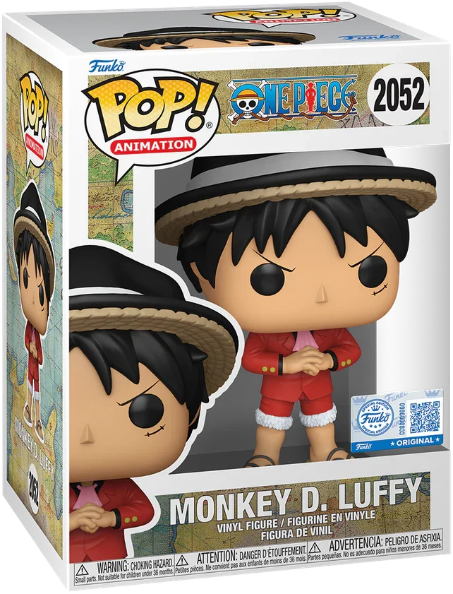 One Piece - Monkey D. Luffy (Whole Cake Island) Vinilo Pop! Exclusivo para EE. UU. [RS]