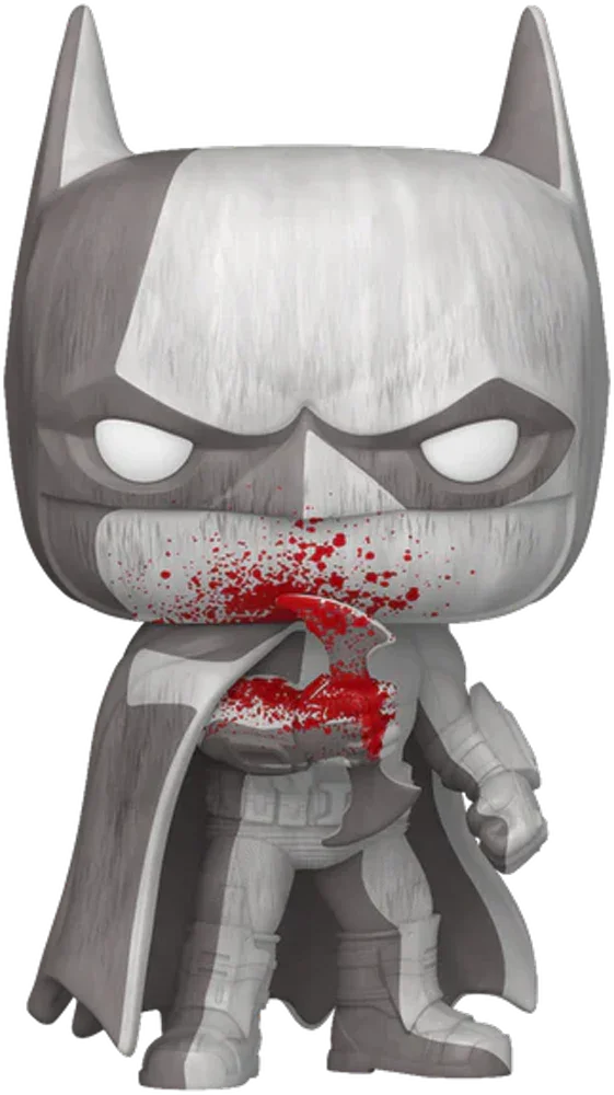 Batman: Arkham City - Batman (Blanco y Negro) Vinilo Pop! Exclusivo para EE. UU. [RS]