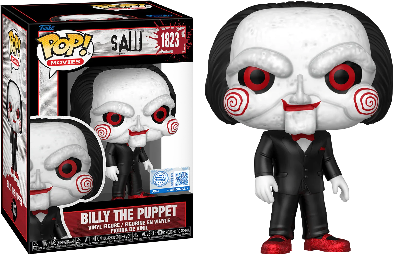Saw - Billy the Puppet US Exclusive Pop! Vinyl [RS]