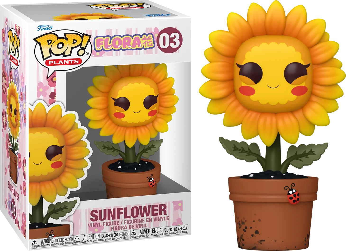 FUN88383 Kawaii Plants - Kawaii Sunflower Pop! Vinyl - Funko - Titan Pop Culture