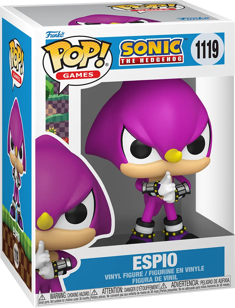 FUN88395 Sonic The Hedgehog - Espio the Chameleon Pop! Vinyl - Funko - Titan Pop Culture