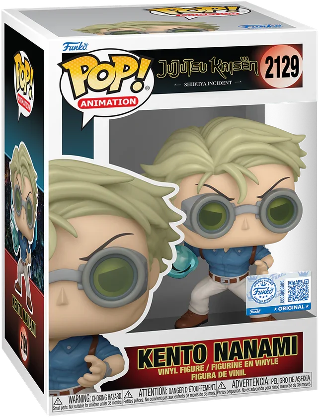 FUN88406 Jujutsu Kaisen - Kento Nanami US Exclusive Pop! Vinyl [RS] - Funko - Titan Pop Culture