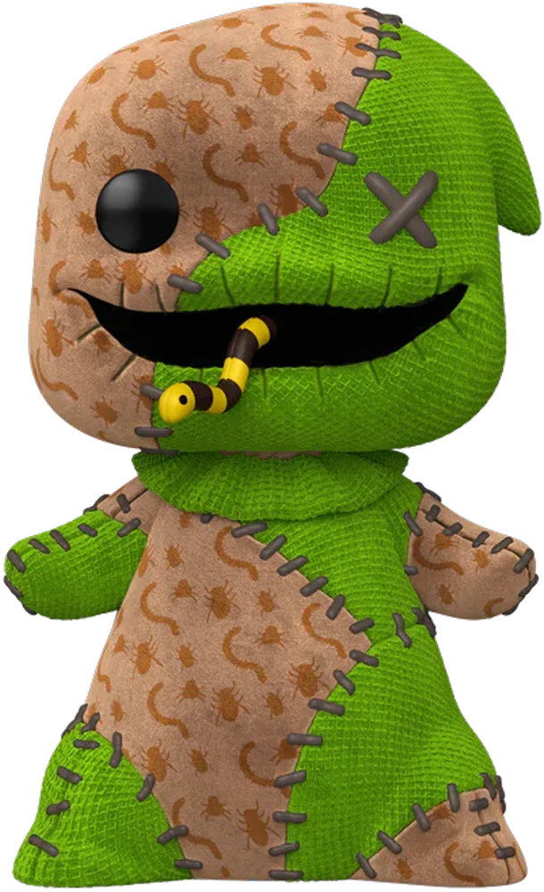 The Nightmare Before Christmas - Oogie Boogie Patchwork US Exclusive Flocked Pop! Vinyl [RS]