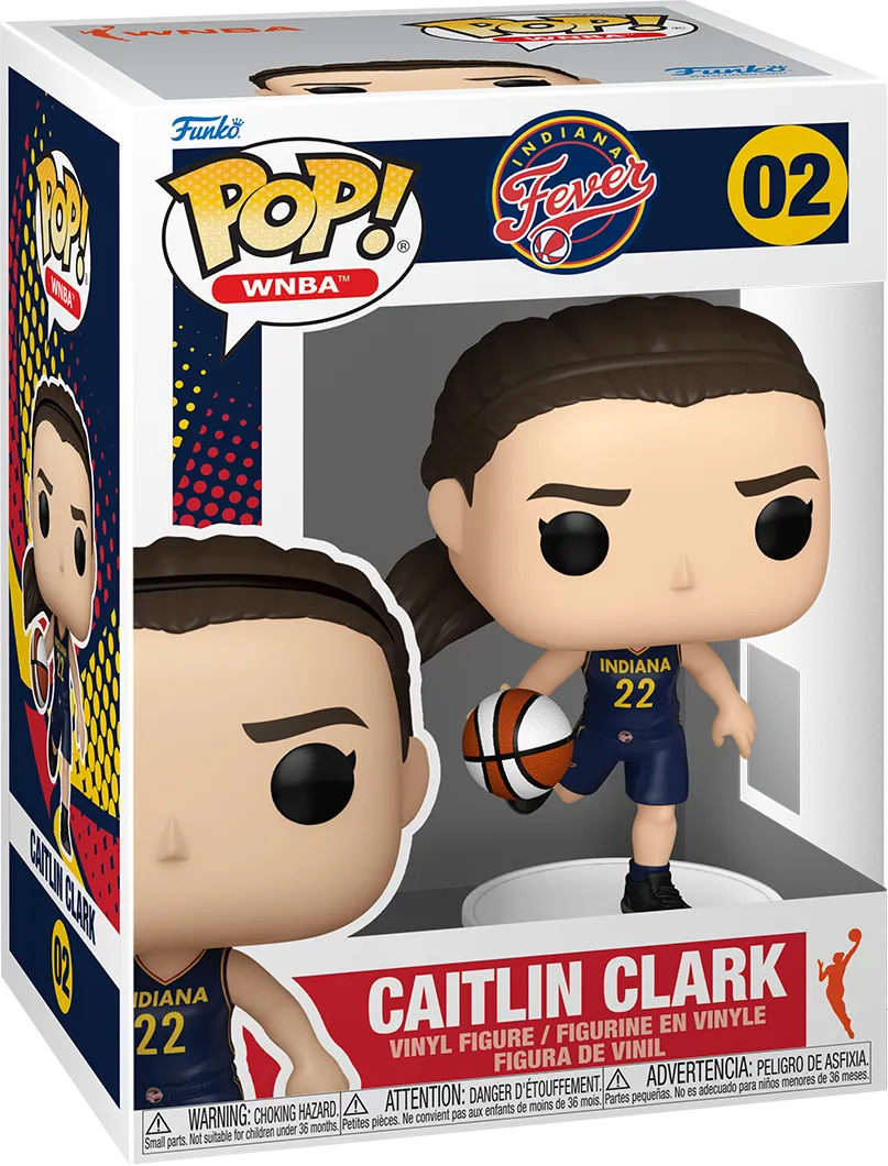 FUN88457 WNBA: Fever - Caitlin Clark Pop! Vinyl - Funko TBA - Titan Pop Culture