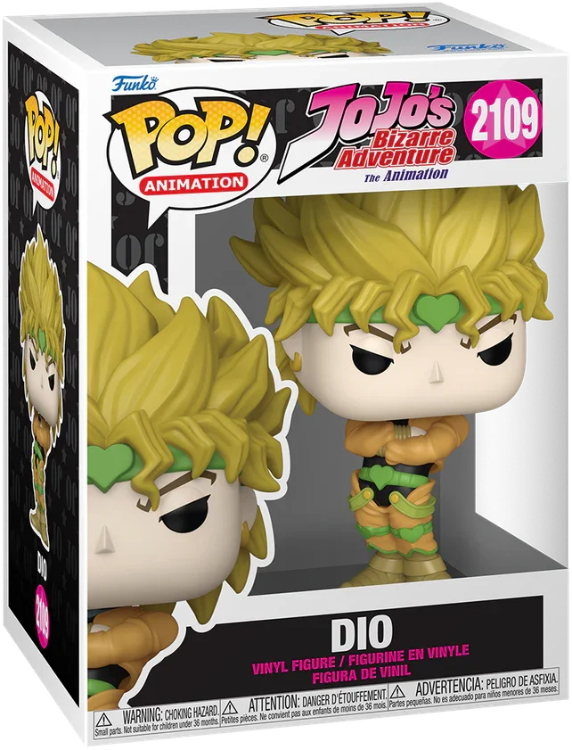 La extraña aventura de JoJo - Dio Pop! Vinilo