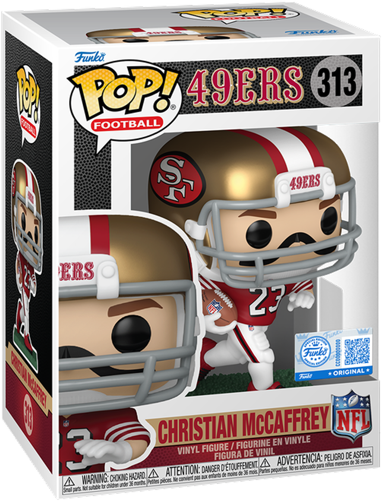 NFL: 49ers - Christian McCaffrey (Retro) Pop! Vinyl