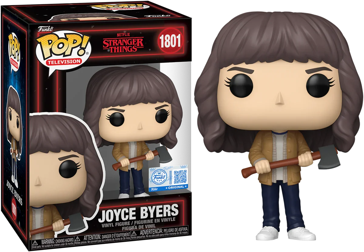 Stranger Things - Joyce Byers with Axe US Exclusive Pop! Vinyl [RS]
