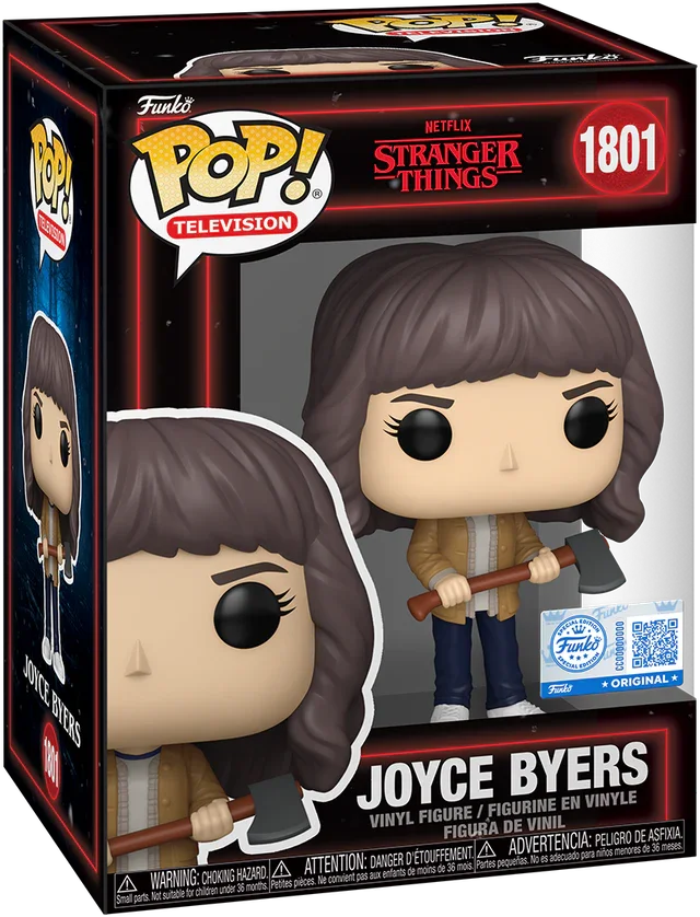 Stranger Things - Joyce Byers with Axe US Exclusive Pop! Vinyl [RS]