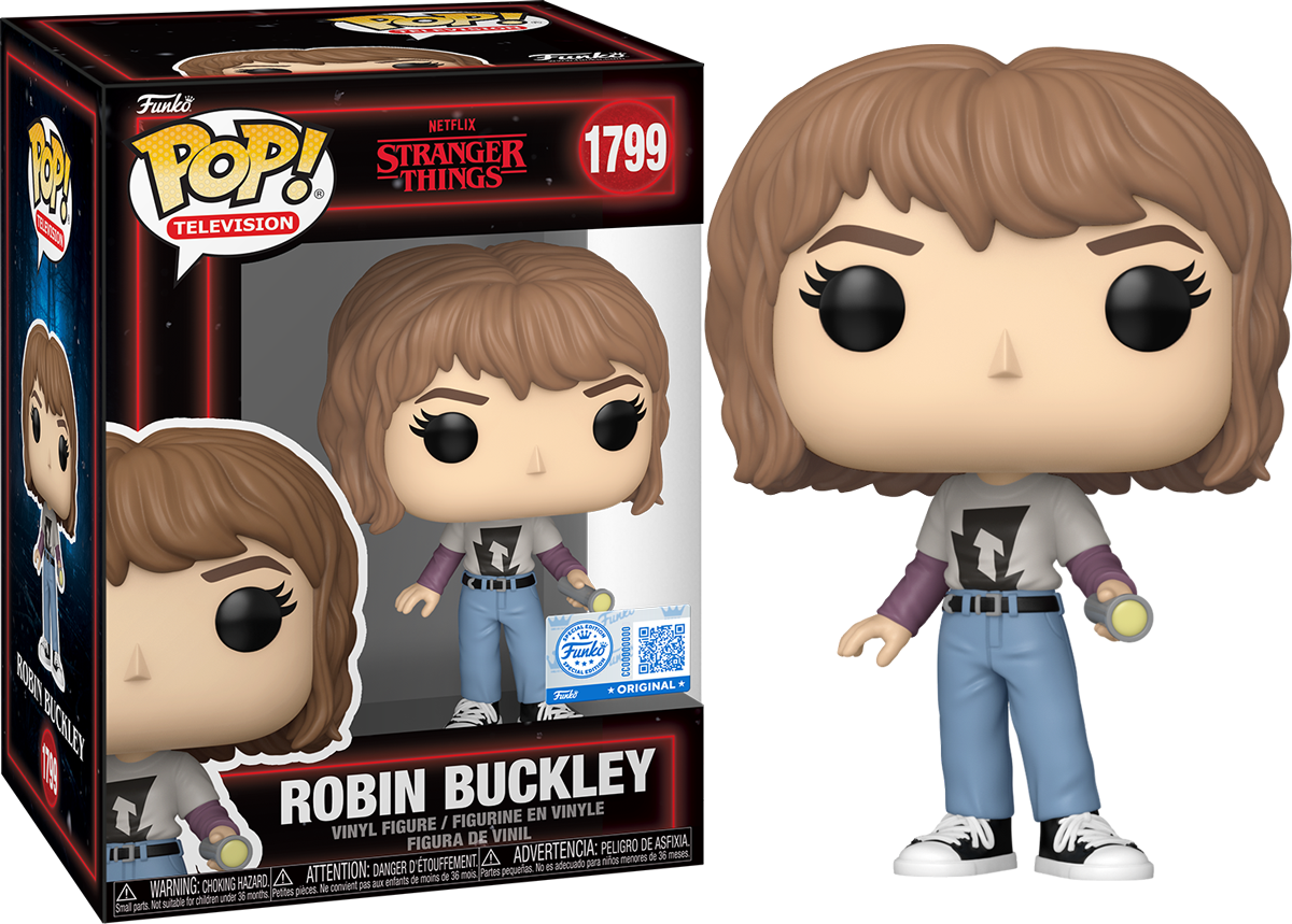 Stranger Things - Robin Buckley (con linterna) ¡Exclusiva de EE. UU.! [RS]