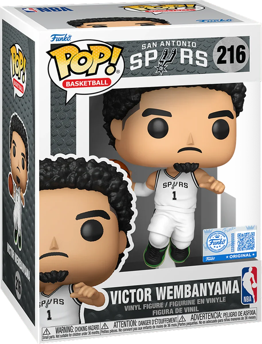 NBA: Spurs - Victor Wembanyama US Exclusive Pop! Vinyl [RS]