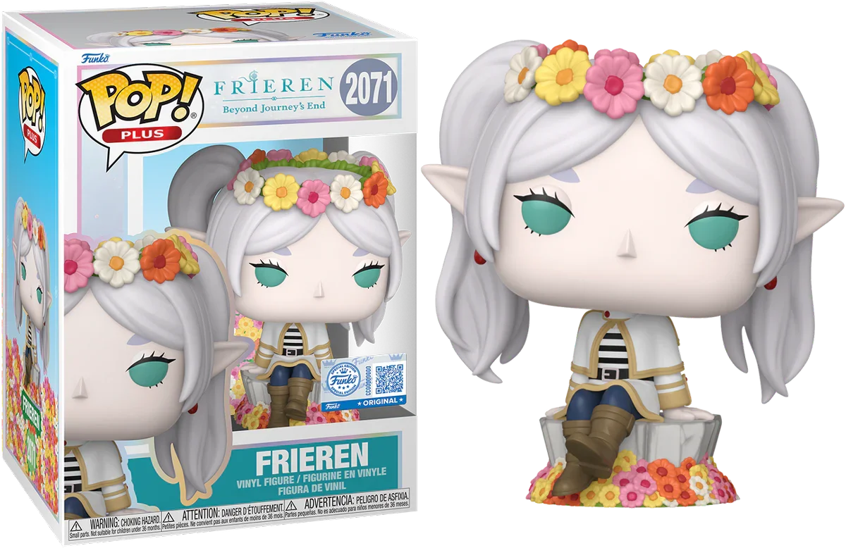 Frieren: Más allá del fin del viaje - Frieren (Corona de flores) ¡Pop exclusivo de EE. UU.! Más [RS]