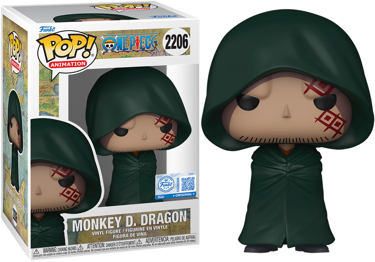 One Piece - Monkey D. Dragon US Exclusive Pop! Vinyl - Chase Bundle [RS]