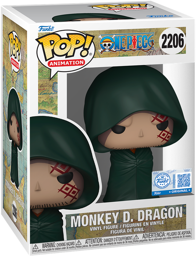 One Piece - Monkey D. Dragon US Exclusive Pop! Vinyl - Chase Bundle [RS]