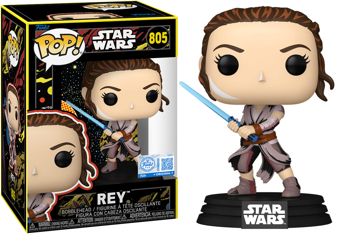 Star Wars - Rey (Retro) Pop! Vinyl [RS]