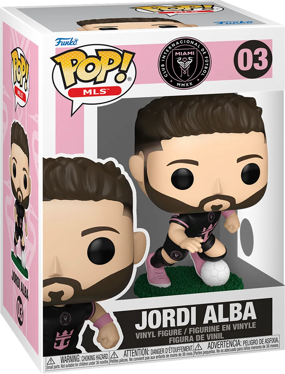 FUN88616 MLS: Inter Miami - Jordi Alba (Away) Pop! Vinyl - Funko - Titan Pop Culture