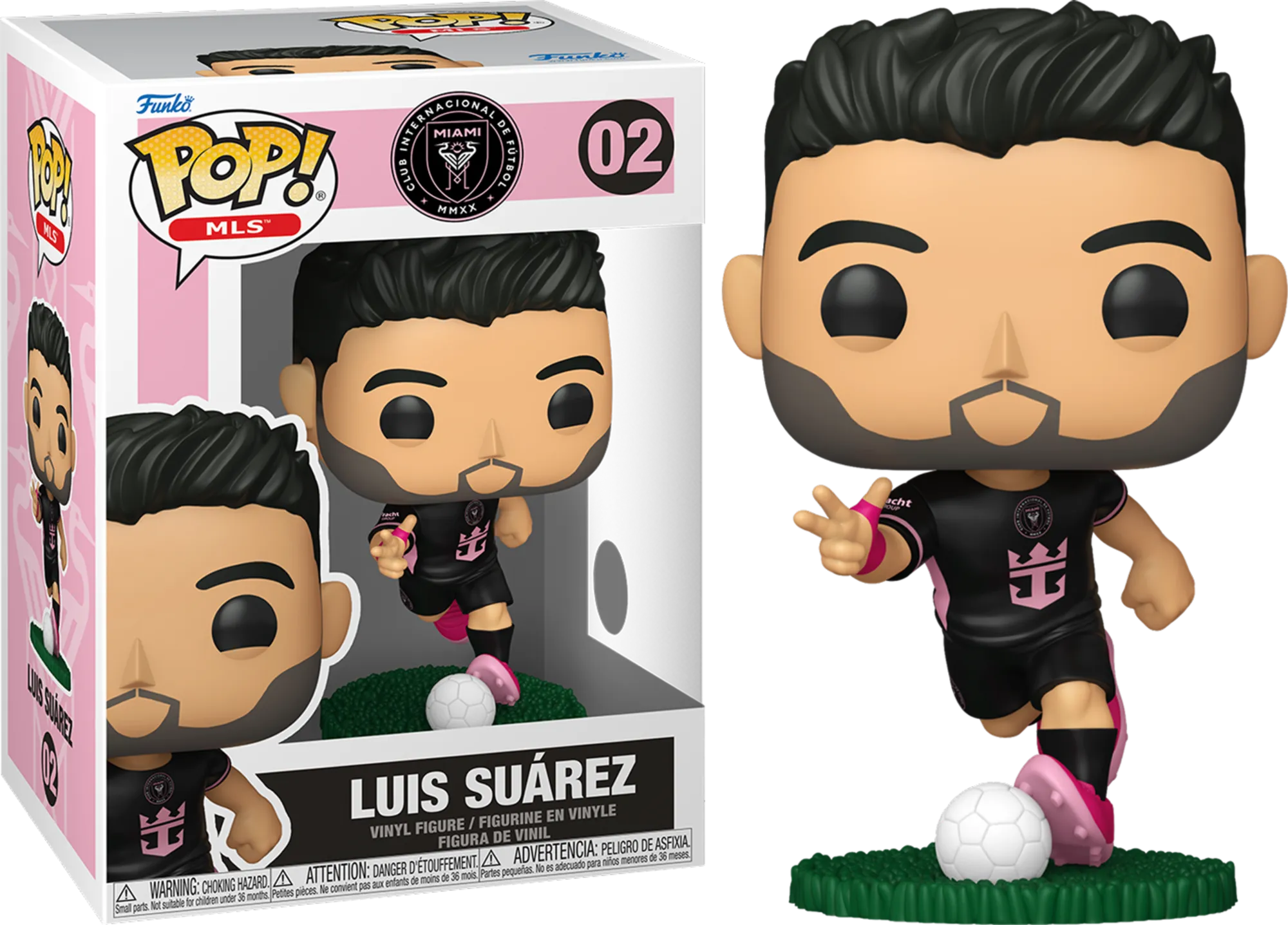 FUN88618 MLS: Inter Miami - Luis Suarez (Away) Pop! Vinyl - Funko - Titan Pop Culture