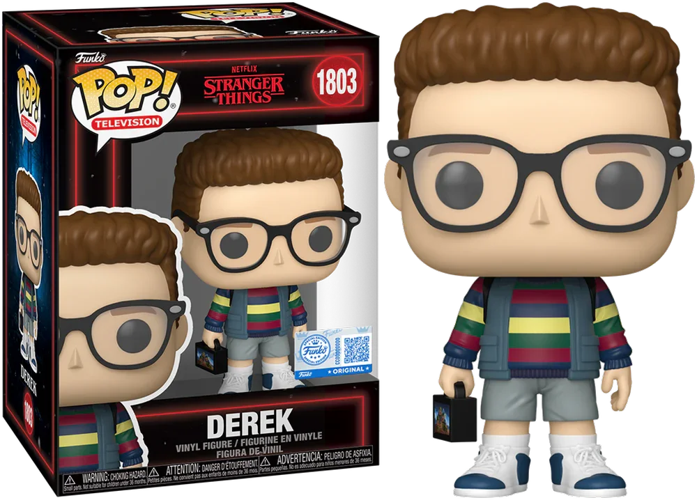 Stranger Things - Derek Turnbow US Exclusive Pop! Vinyl [RS]