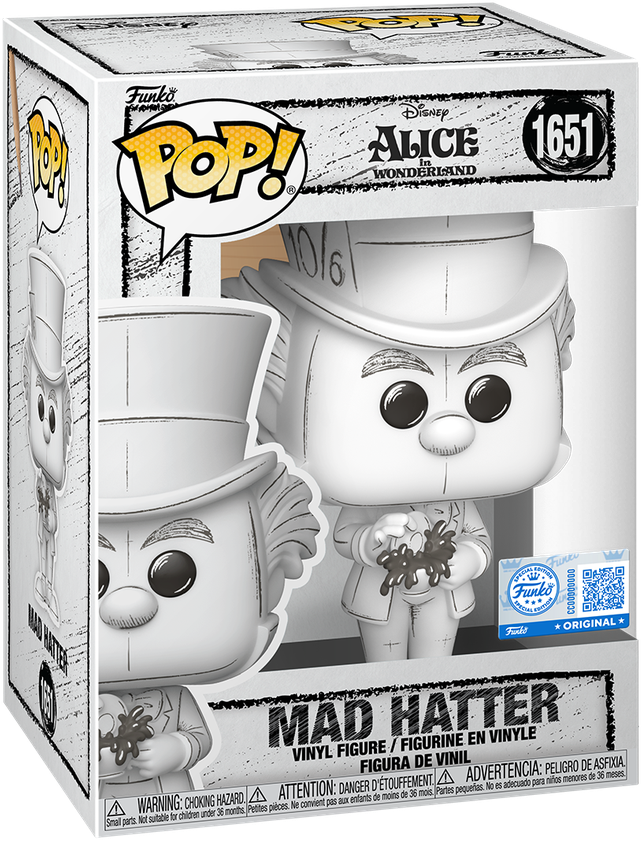 Disney: Sketched - Mad Hatter US Exclusive Pop! Vinyl [RS]
