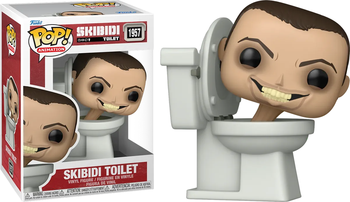 FUN88836 Skibidi Toilet - Skibidi Toilet Pop! Vinyl - Funko - Titan Pop Culture