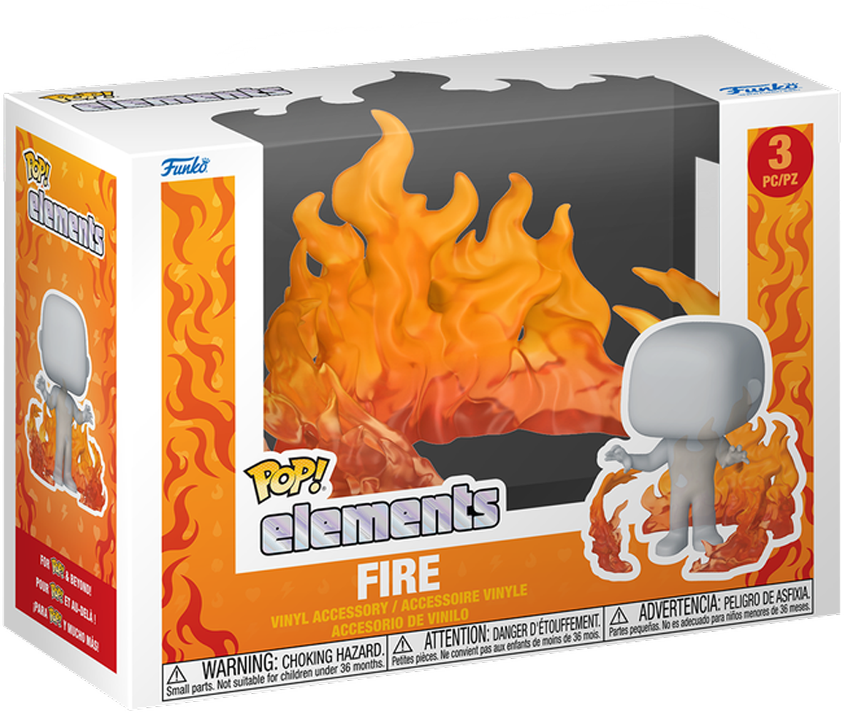 Pop! Elements - Fire Pop! Environment Base