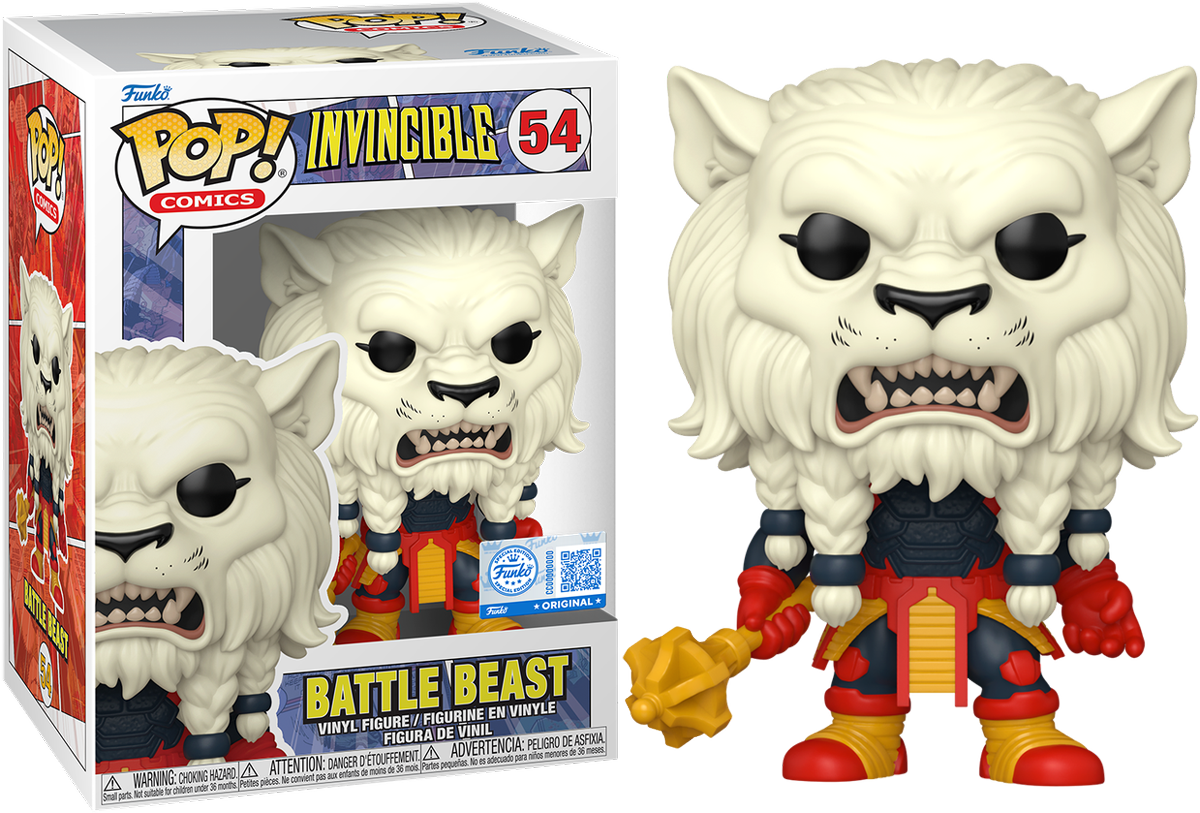 Invincible - Battle Beast Pop! Vinyl- Chase Bundle [RS]