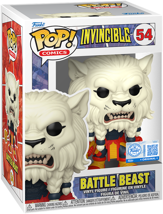 Invincible - Battle Beast Pop! Vinyl- Chase Bundle [RS]