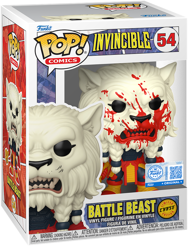 Invincible - Battle Beast Pop! Vinyl- Chase Bundle [RS]