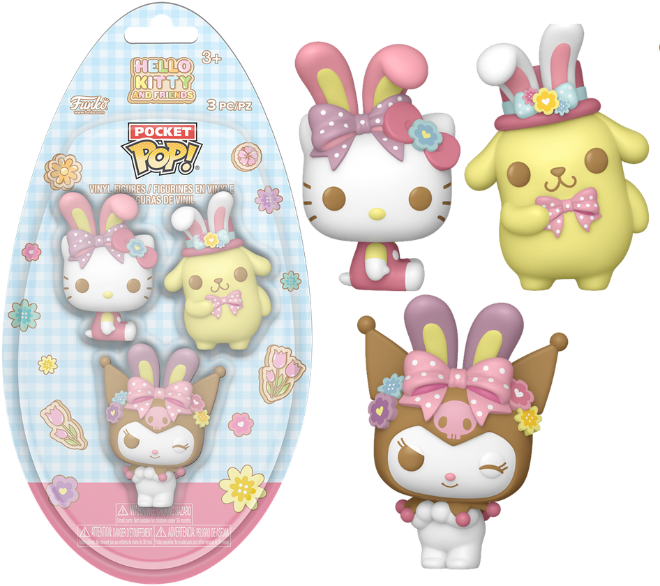 Hello Kitty - Easter Pocket Pop! 3-Pack