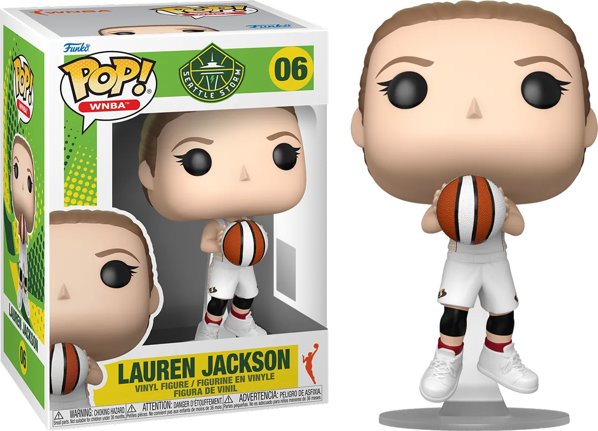 FUN89129 WNBA: Storm - Lauren Jackson Pop! Vinyl - Funko - Titan Pop Culture